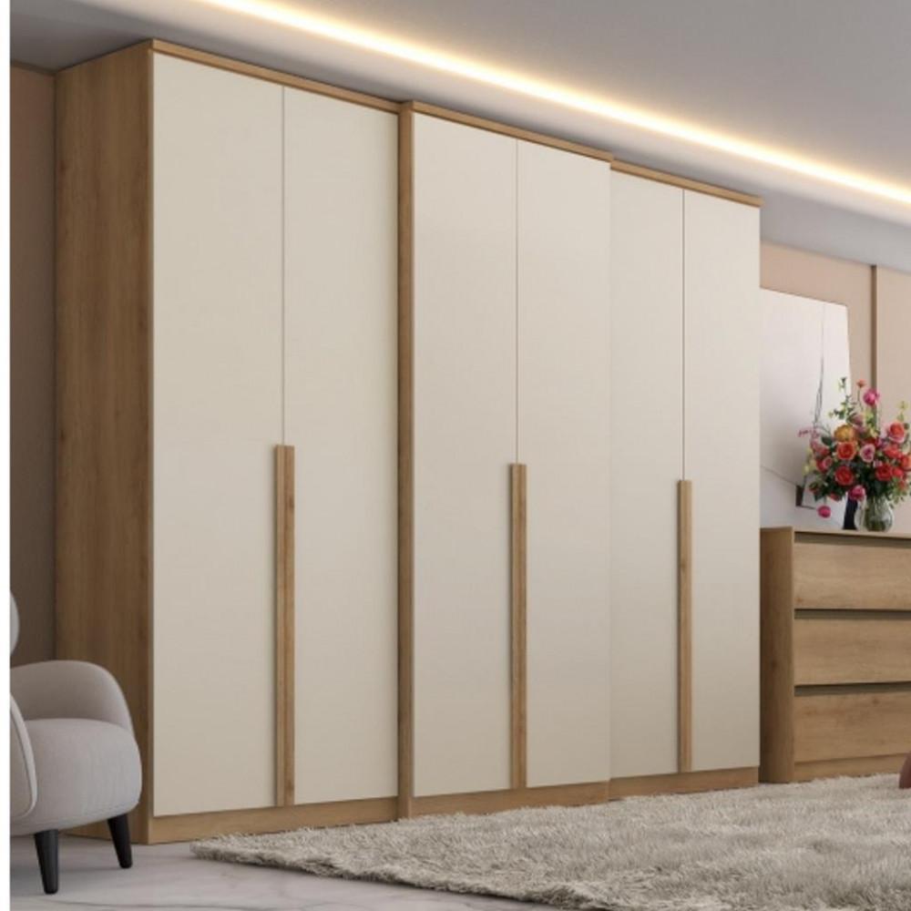 Guarda Roupas Casal 6 Portas 4 Gavetas Valência THB - 1