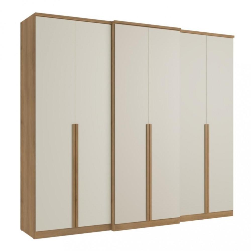 Guarda Roupas Casal 6 Portas 4 Gavetas Valência THB - 2