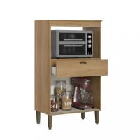 Balcão 2 Portas 1 Gaveta com Tampo 70cm Moderna THB - 3