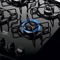 Fogão 4 Bocas Consul CFO4VBE Mesa de Vidro Acendimento Automático