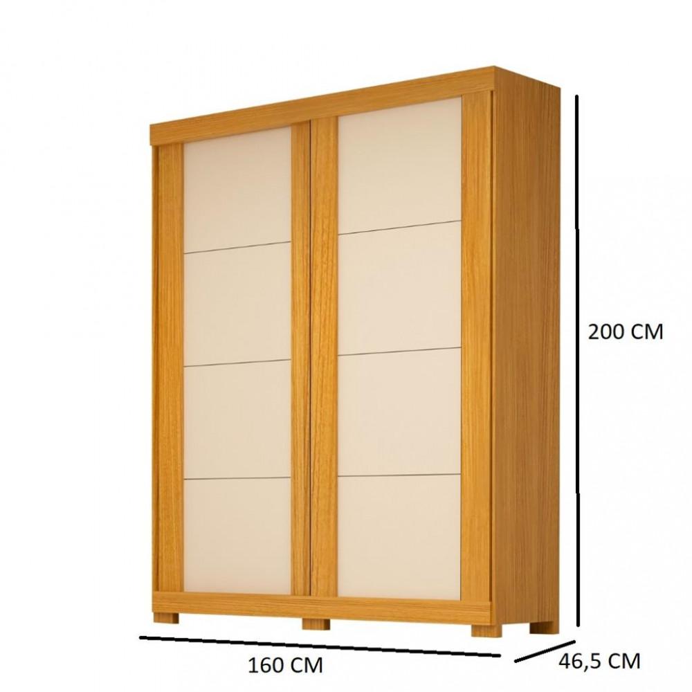 Guarda Roupas Solteiro 2 Portas 2 Gavetas Flex Helena ACP - 4