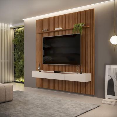 Painel para TV até 75 Polegadas 3 Gavetas Pratic DJ Móveis