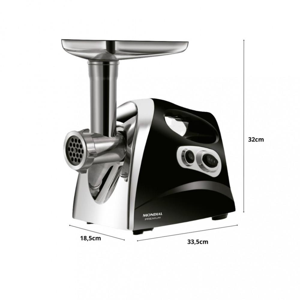 Moedor de Carne Elétrico Mondial MC-03 Premium - 3