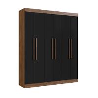 Guarda Roupa Casal 6 Portas 2 Gavetas MDF New York Doripel - 2