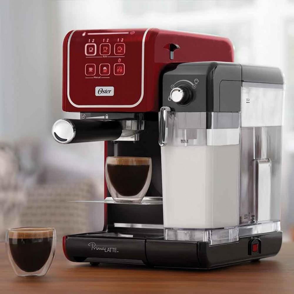 Cafeteira Expresso Oster Primalatte Touch Red BVSCTEM6801R - 5