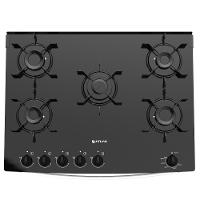 Fogão 5 Bocas Atlas Mônaco Top Glass Acendimento Automático