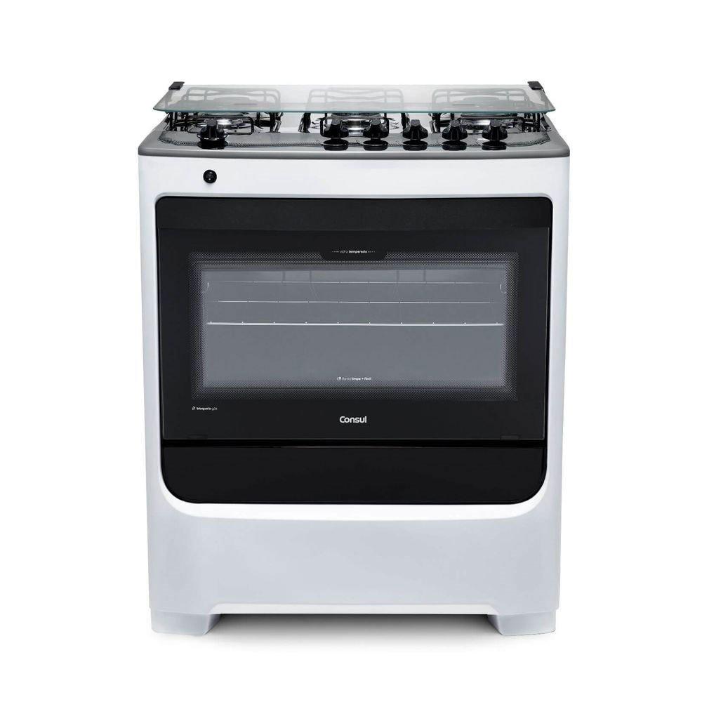 Fogão 5 Bocas Consul Acendimento Automático CFS5NAB - 1