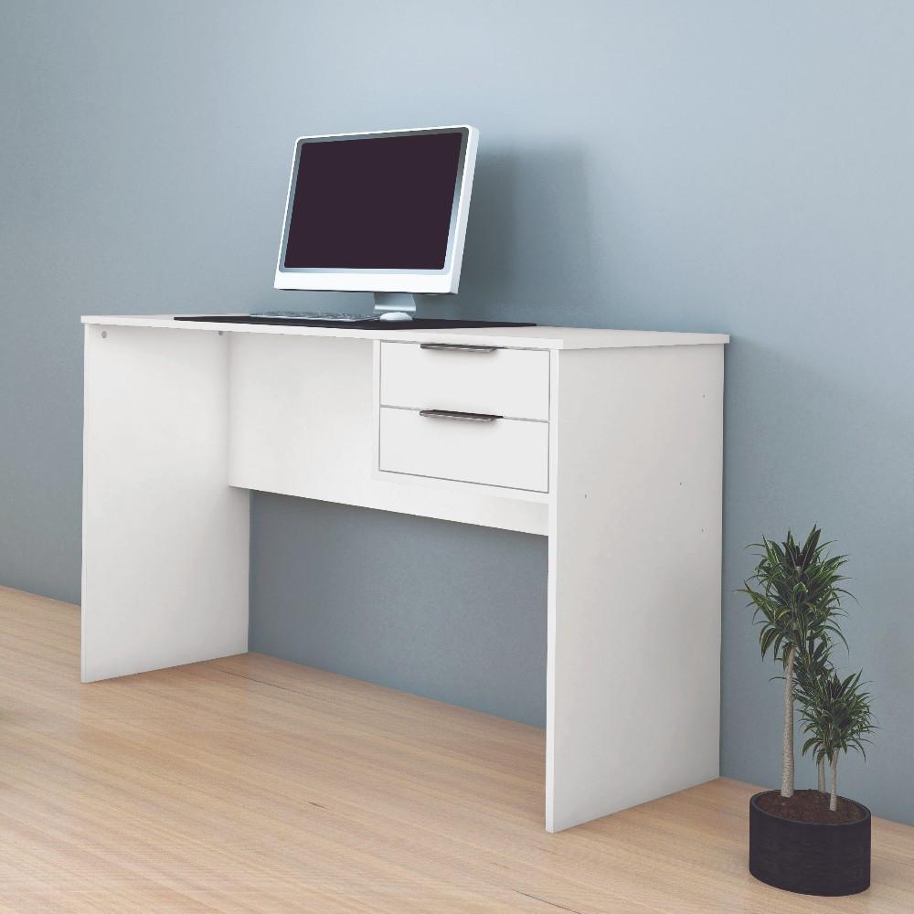 Mesa para Computador 2 Gavetas 122cm Turin Móveis Sul - 1