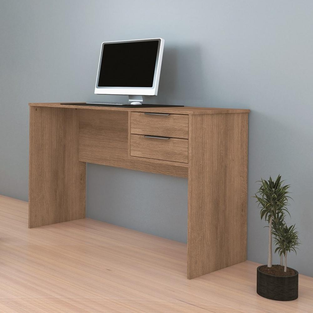 Mesa para Computador 2 Gavetas 122cm Turin Móveis Sul - 1