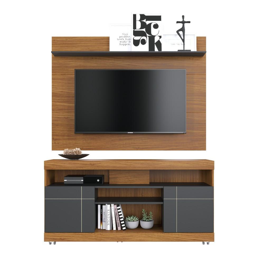 Rack com Painel para TV até 47 Polegadas 2 Portas Yara Maia Colibri - 1