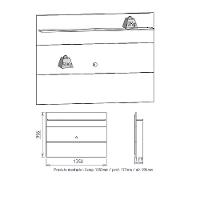 Rack com Painel para TV até 47 Polegadas 2 Portas Yara Maia Colibri