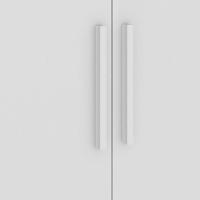 Guarda Roupa Infantil 4 Portas com Vidro 3 Gavetas Retro Móveis Peroba - 3