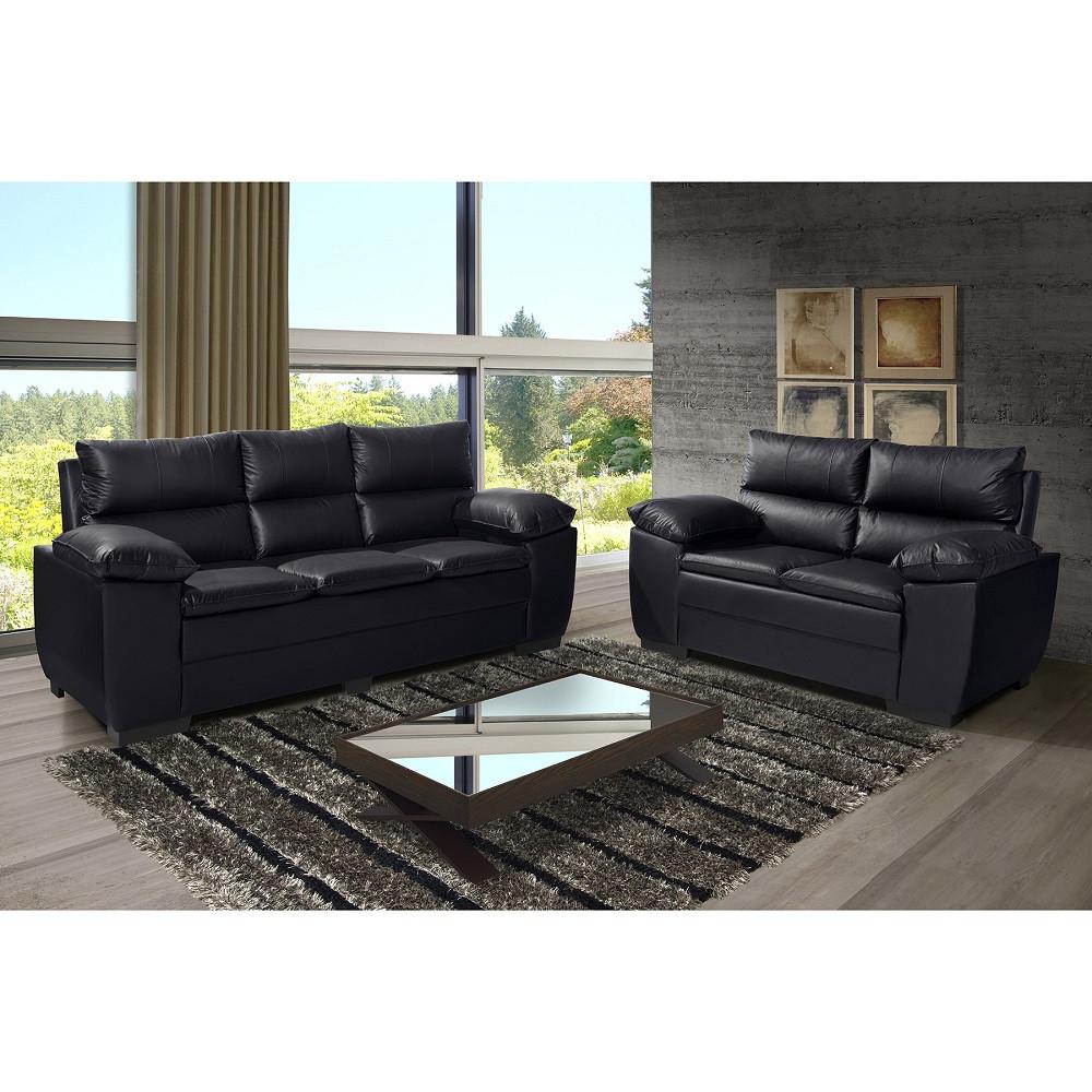 Conjunto Sofá 3 e 2 Lugares Corano Equador Requinte - 1