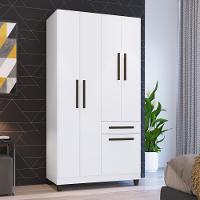 Guarda Roupa Solteiro 5 Portas 1 Gaveta Laguna Faimec - 1