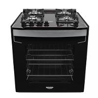 Fogão de Embutir 4 Bocas Dako Diplomata Mesa de Vidro - 1