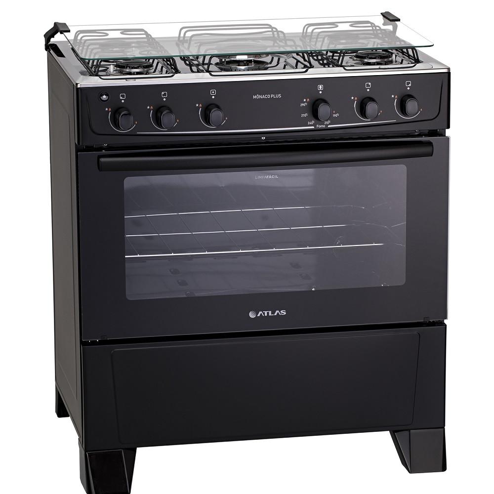 Fogão 5 Bocas Atlas Mônaco Plus - 1