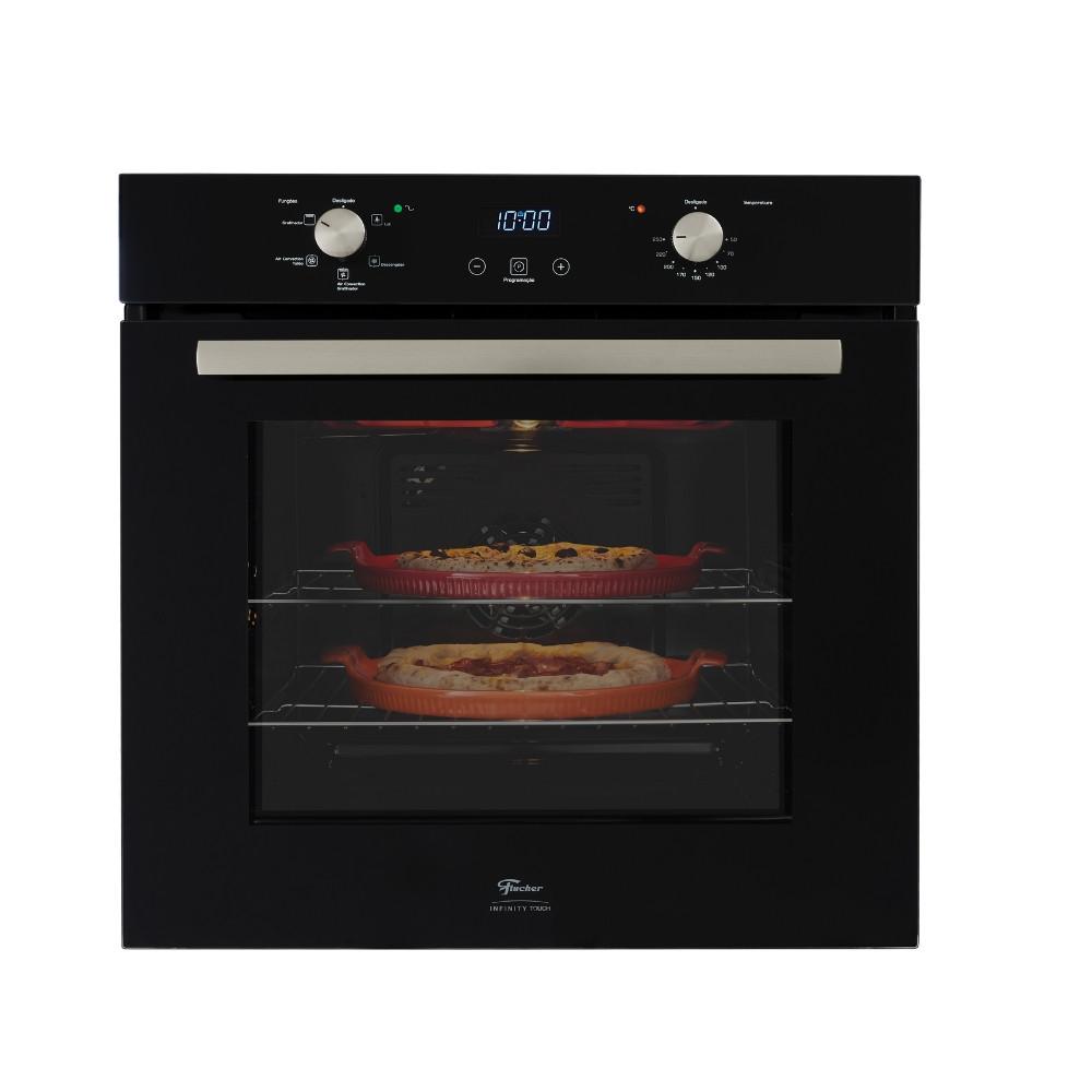 Forno Elétrico de Embutir Fischer  Infinity Touch 82L - 1