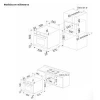 Forno Elétrico de Embutir Fischer  Infinity Touch 82L - 7