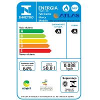 Fogão 4 Bocas Atlas Mônaco Top Glass Acendimento Automático - 4