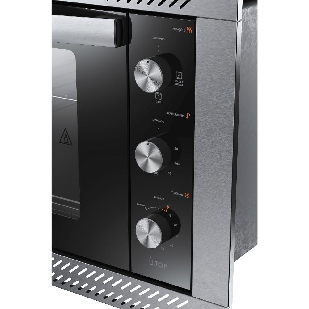 Forno Elétrico de Embutir Atlas U Top 44L - 2