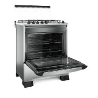 Fogão 5 Bocas Mueller Decorato G3 Tripla Chama cor Inox - 7