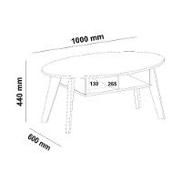 Mesa de Centro Diva Atrely - 4