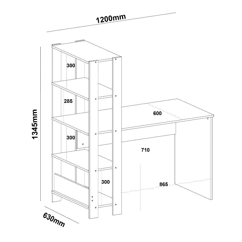 Escrivaninha Match Artely - 5