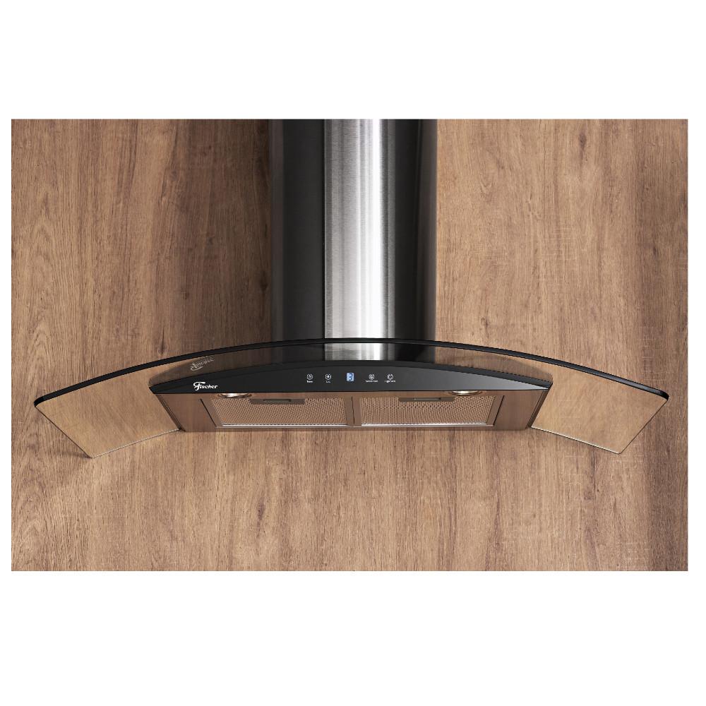 Coifa de Parede Fischer 90cm Talent Touch - 1