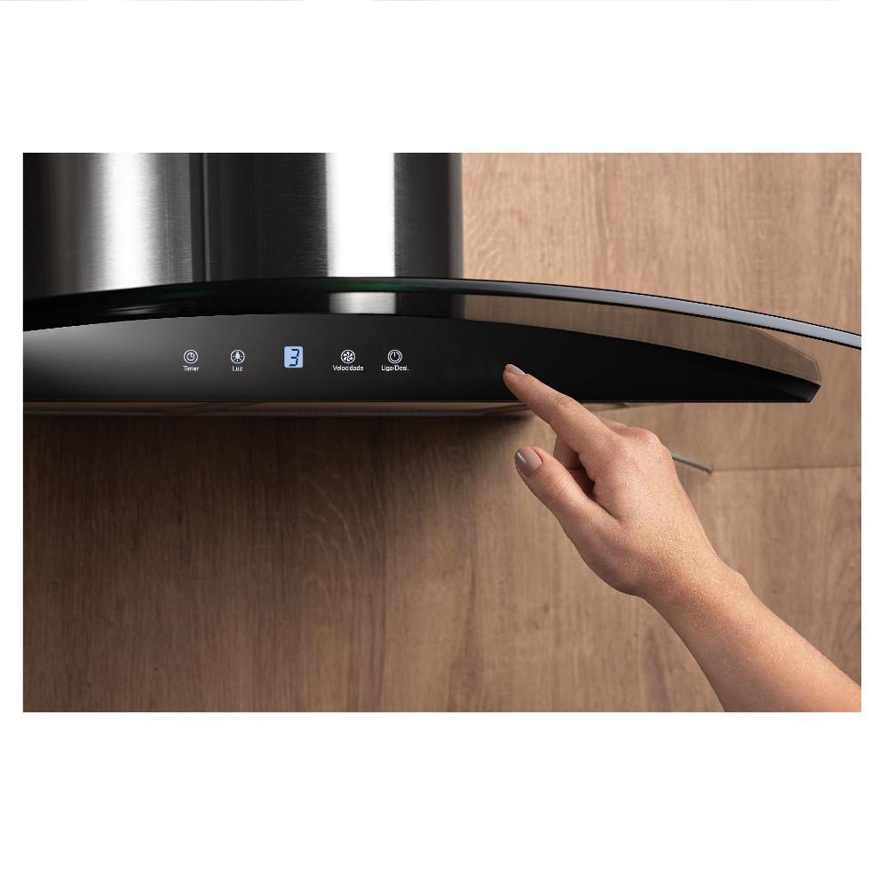 Coifa de Parede Fischer 90cm Talent Touch - 2