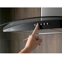 Coifa de Parede Fischer Fit 90cm com Vidro Curvo Inox - 3