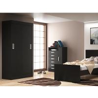 Guarda Roupa Solteiro 2 Portas de Correr Berlim Evidência Móveis - 1