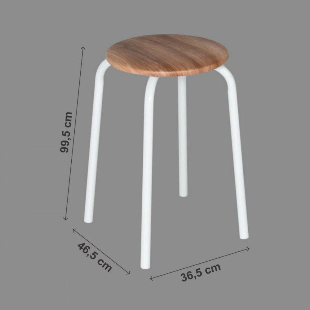 Conjunto de Mesa Dobrável e 4 Banquetas Expert Ciplafe - 4