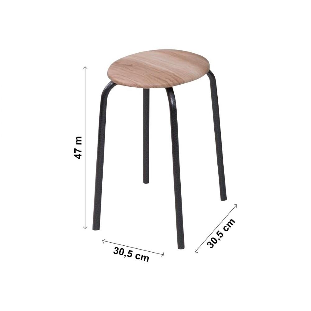 Conjunto de Mesa Dobrável e 4 Banquetas Expert Ciplafe - 6