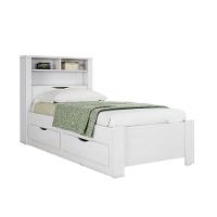 Cama de Solteiro Invicta 2 Gavetas Santos Andirá - 2