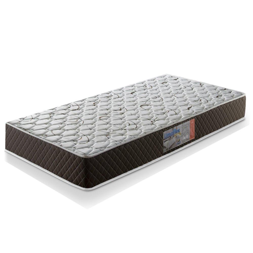 Colchão Solteiro Espuma D23 78cmx188cm Bronze Umaflex - 1