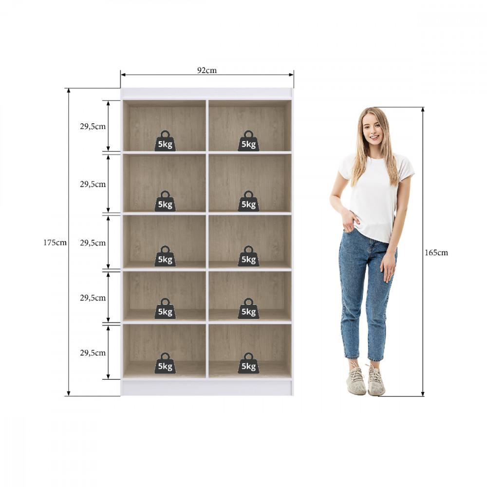 Armário Multiuso 4 Portas 8 Prateleiras Dueto Doripel - 4
