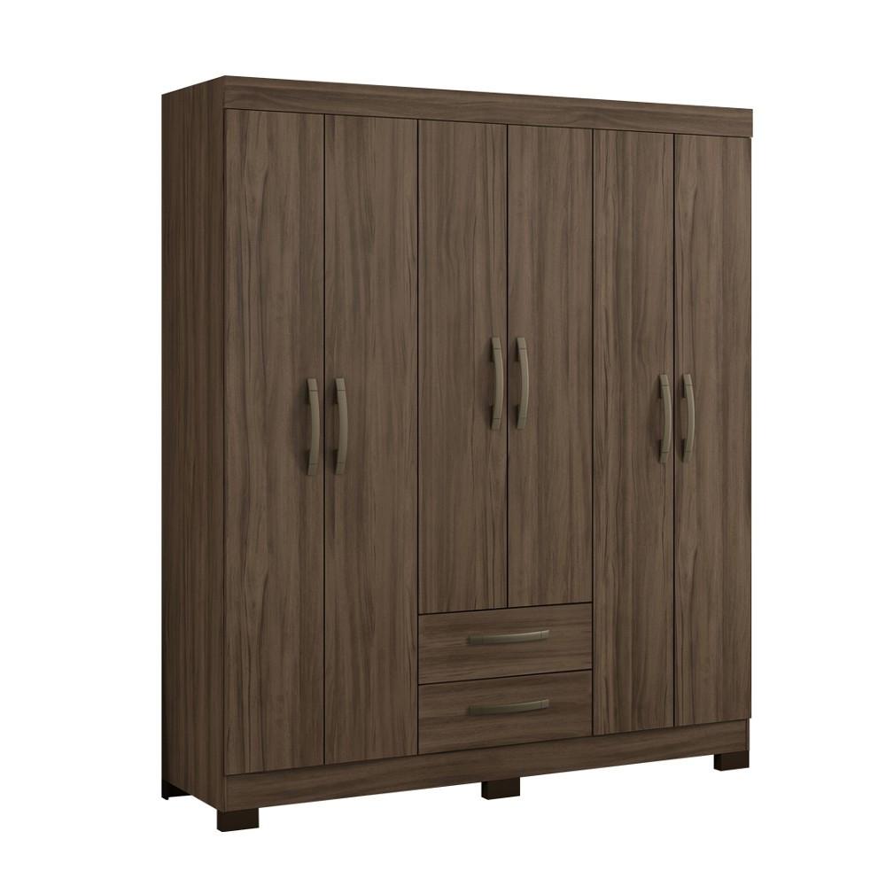 Guarda Roupa 6 Portas 2 Gavetas NT5130 Notável - 2