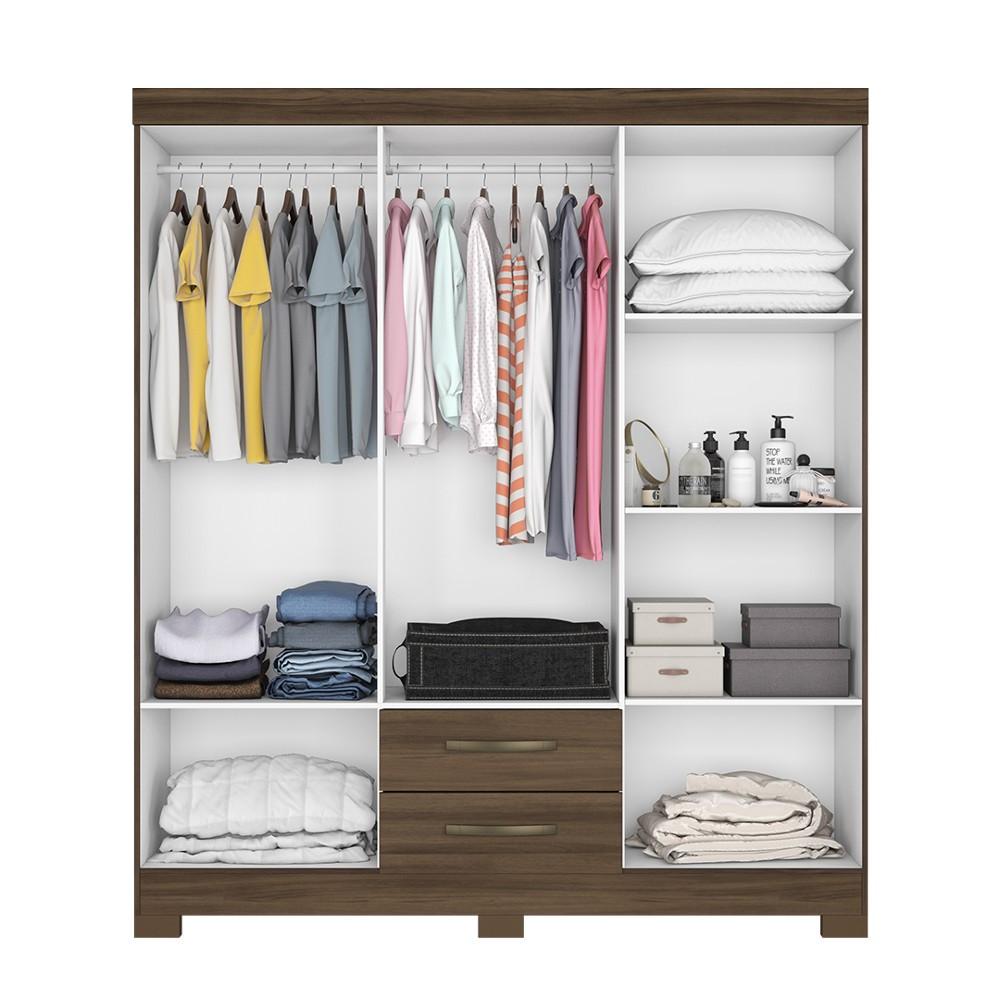Guarda Roupa 6 Portas 2 Gavetas NT5130 Notável - 3
