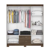 Guarda Roupa 6 Portas 2 Gavetas NT5130 Notável - 3