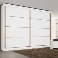 Guarda Roupa Casal 2 Portas 6 Gavetas Sevilha em MDF Made Marcs - 1