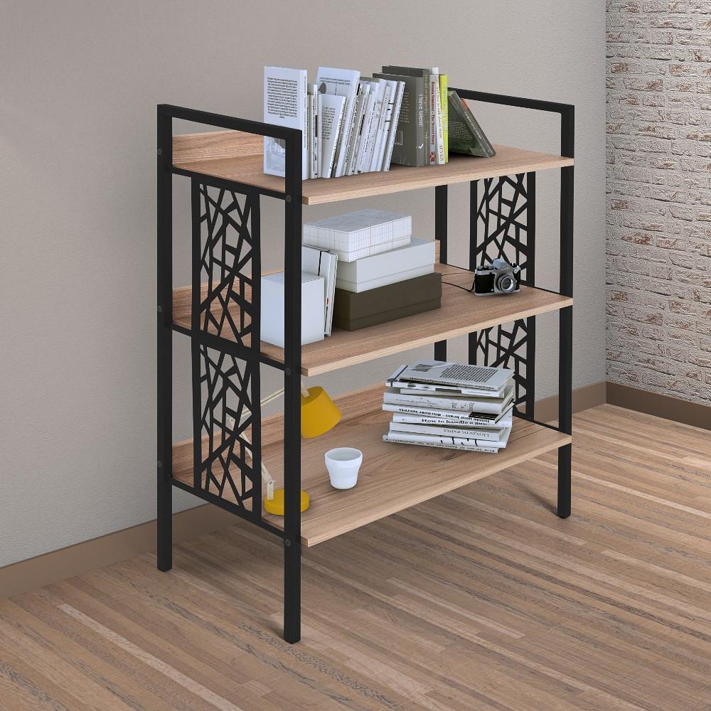 Estante para Livros Baixa 3 Prateleiras Beta Ciplafe - 2