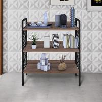 Estante para Livros Baixa 3 Prateleiras Beta Ciplafe - 1