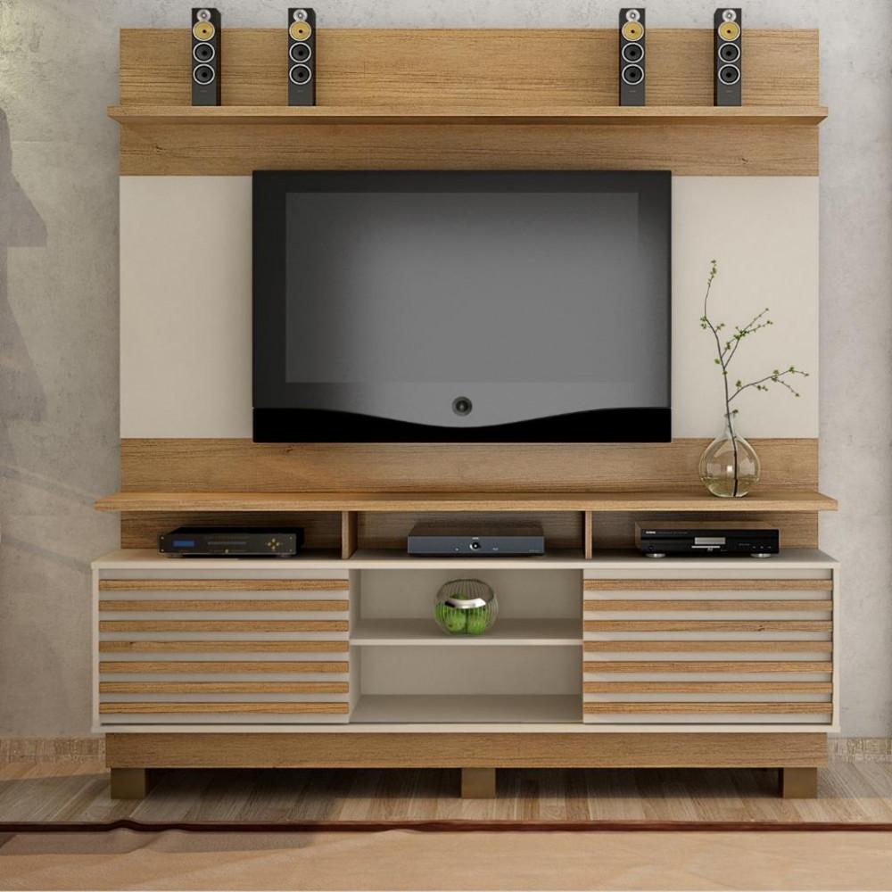 Estante Home para TV Até 60 Polegadas 2 Portas Texas Valdemoveis - 1