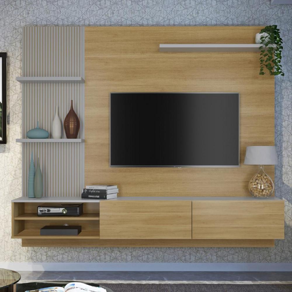 Painel para TV Até 65 Polegadas 2 Portas Montana Valdemoveis - 1