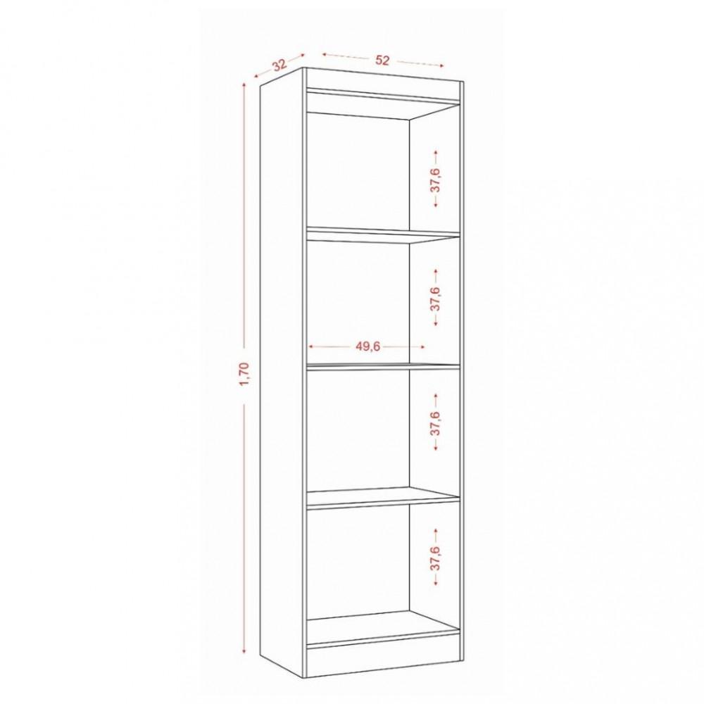 Armário Multiuso 2 Portas New Aramóveis - 4