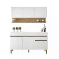 Cozinha Compacta com Tampo 150cm 6 Portas 1 Gaveta Line Kits Paraná - 2