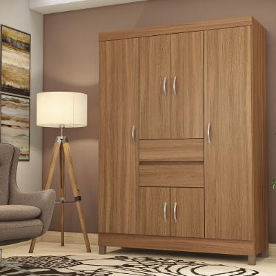 Guarda Roupa Casal 6 Portas 2 Gavetas Ecom II Demóbile