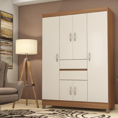 Guarda Roupa Casal 6 Portas 2 Gavetas Ecom II Demóbile