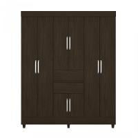 Guarda Roupas Casal 8 Portas  2 Gavetas com Espelho Munique Demóbile - 2