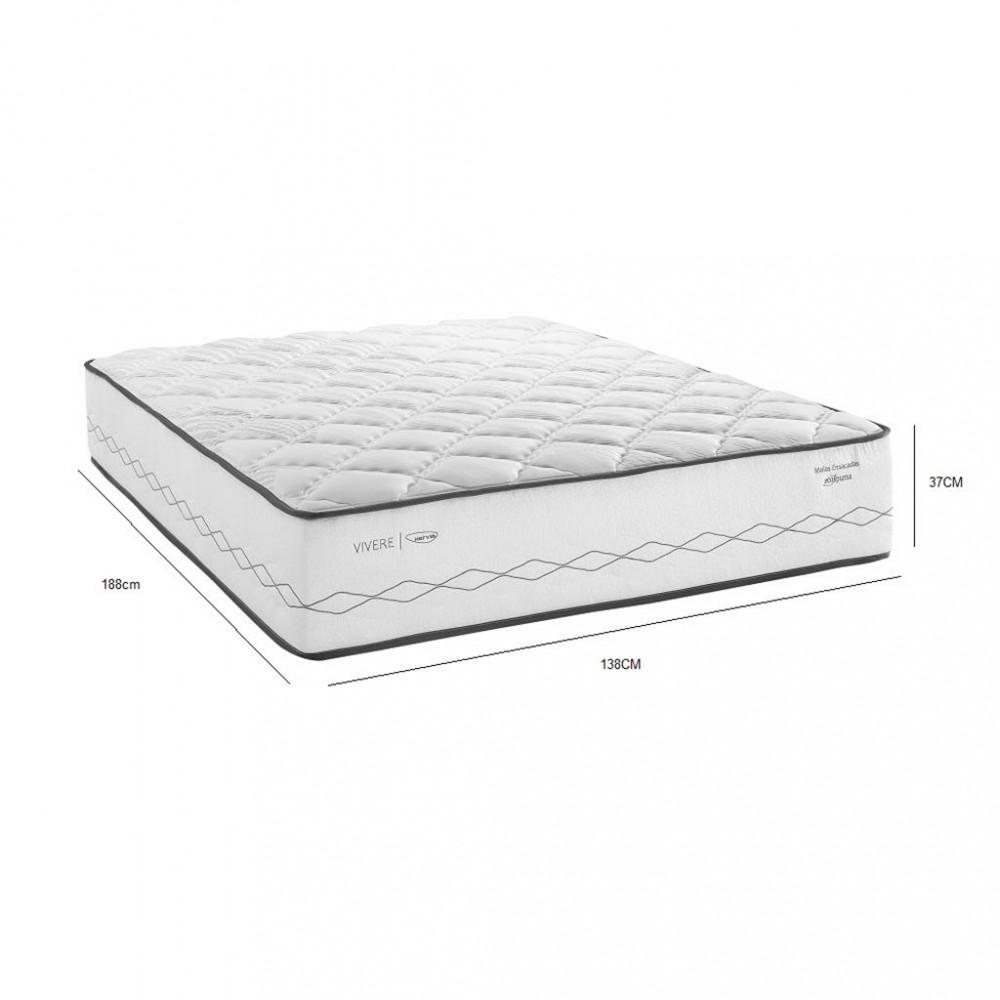 Colchão Casal 138cm Molas Ensacadas One C1721 Herval - 2